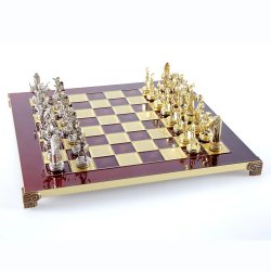 Шахматы Троянская война, красная доска