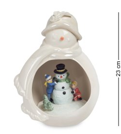 Светильник из фарфора Новогоднее удовольствие