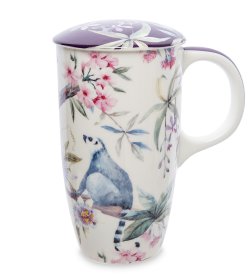 Кружка из фарфора Лемур в Тропиках