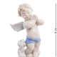 Фигурка из фарфора Мальчика Ангела Неразлучные друзья Pavone JP-35/12