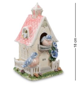 Музыкальная статуэтка Домик с птичками
