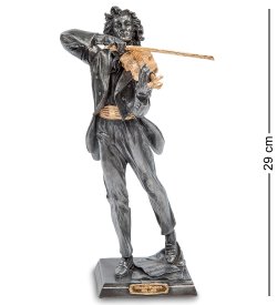 Статуэтка Паганини с золотой скрипкой