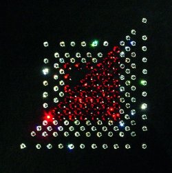 Картина Атомный Квадрат c кристаллами Swarovski