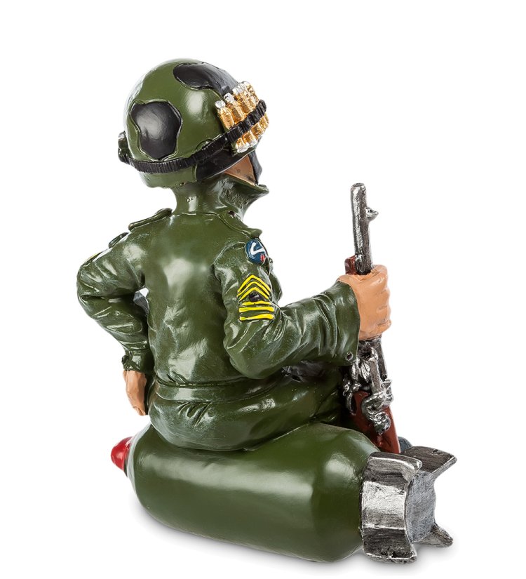 Фигурка Солдат с оружием The Comical World of Stratford RV-291, оборотная сторона