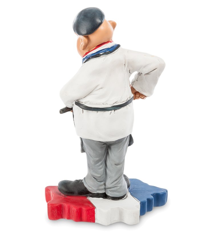 Фигурка Шеф-повар Франция The Comical World of Stratford RV-377, оборотная сторона