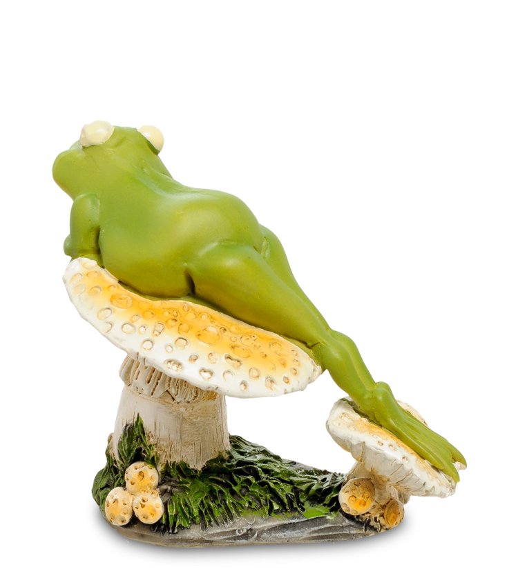 Фигурка Лягушка на грибе The Comical World of Stratford RV-881, оборотная сторона