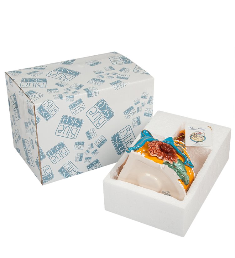 Подсвечник Именины в ноябре Blue Sky BS-139, фотография в упаковке