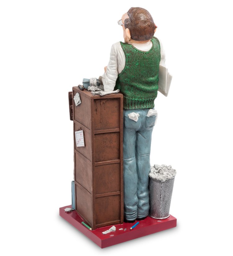 Статуэтка Опытный Бухгалтер - The Accountant Forchino FO-85536, оборотная сторона