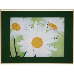 Картина Любит, не любит c кристаллами Swarovski