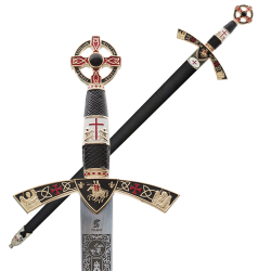 Цветная копия Меча Тамплиеров