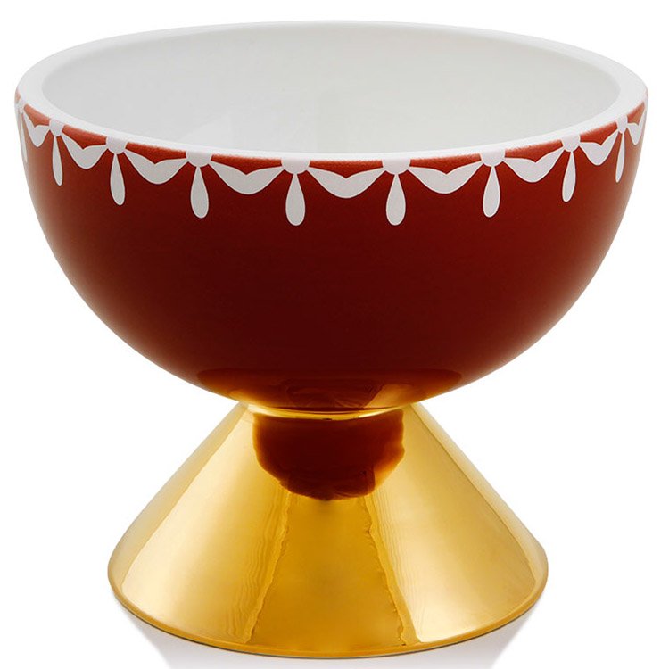 Чаша для фруктов на ножке