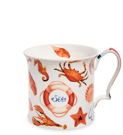 Кружка из фарфора Воспоминания о море