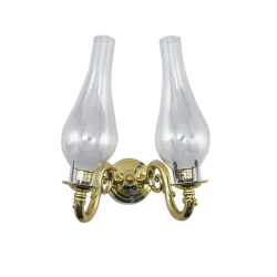 Подсвечник настенный ламповый на 2 свечи