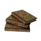 Книга кожаном переплете Тысяча и одна ночь в 8-ми томах - М. А. Салье BG83808M, фотография трех книг