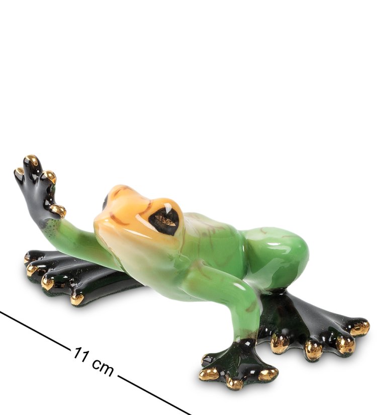 Фигурка из фарфора Необычная Лягушка Pavone JP-08/24