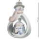 Подвесная статуэтка из керамики Снеговичок Pavone CMS-39/ 9