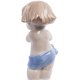 Фигурка из фарфора сердитый Мальчик Pavone JP-242/ 6, фотография со спины