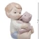 Фигурка из фарфора Мальчик с любимой игрушкой Pavone JP-36/10