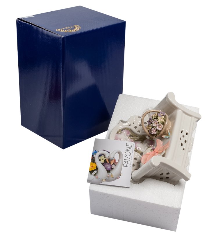 Музыкальная статуэтка Скамейка Pavone CMS-15/76, фотография в упаковке