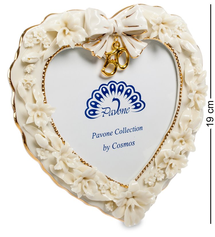 Фоторамка из керамики Золотой юбилей Pavone CMS-10/19