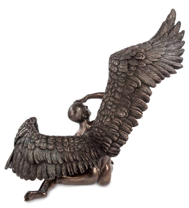 Статуэтка Ангел с расправленными крыльями Veronese WS-642, оборотная сторона