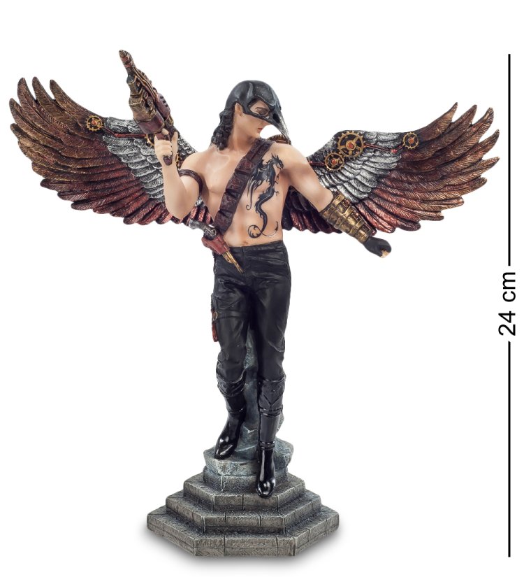 Статуэтка в стиле Стимпанк Мужчина в маске Veronese WS-192