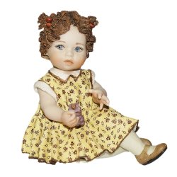 Фарфоровая статуэтка кукла Ванесса