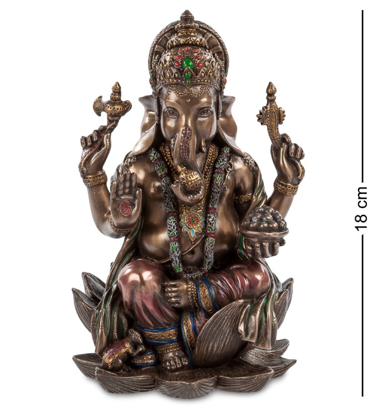 Статуэтка Ганеш - Мудрость Veronese WS-461