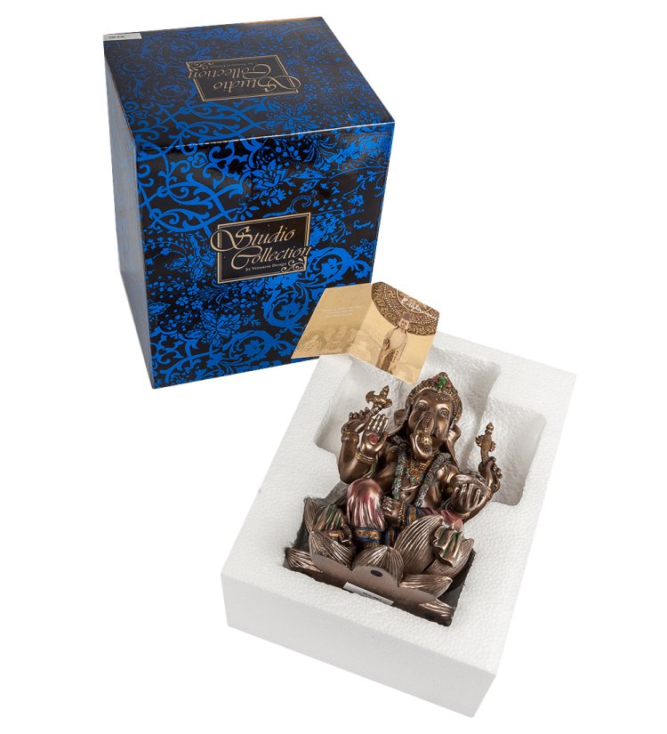 Статуэтка Ганеш - Мудрость Veronese WS-461, упаковочный вид