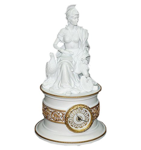 Часы из фарфора Европа