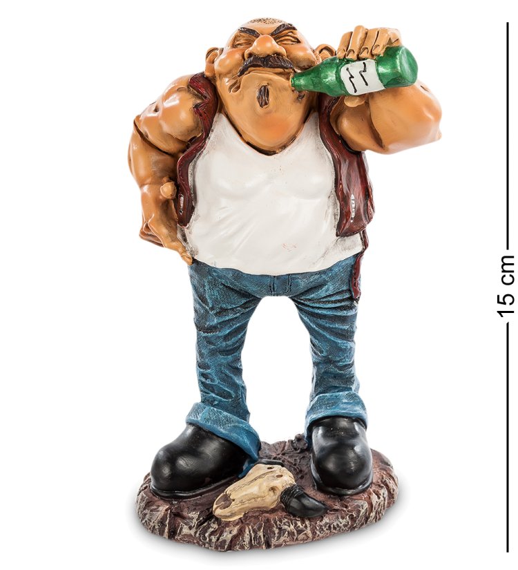 Фигурка Байкер - Новый Старт The Comical World of Stratford RV- 21