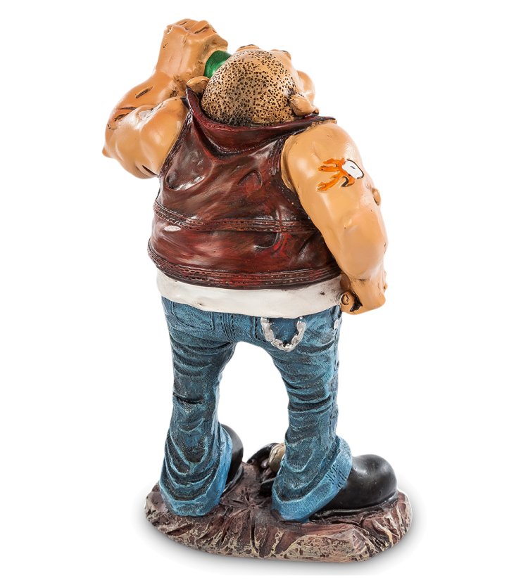 Фигурка Байкер - Новый Старт The Comical World of Stratford RV- 21, оборотная сторона