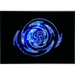 Картина Вихрь c кристаллами Swarovski