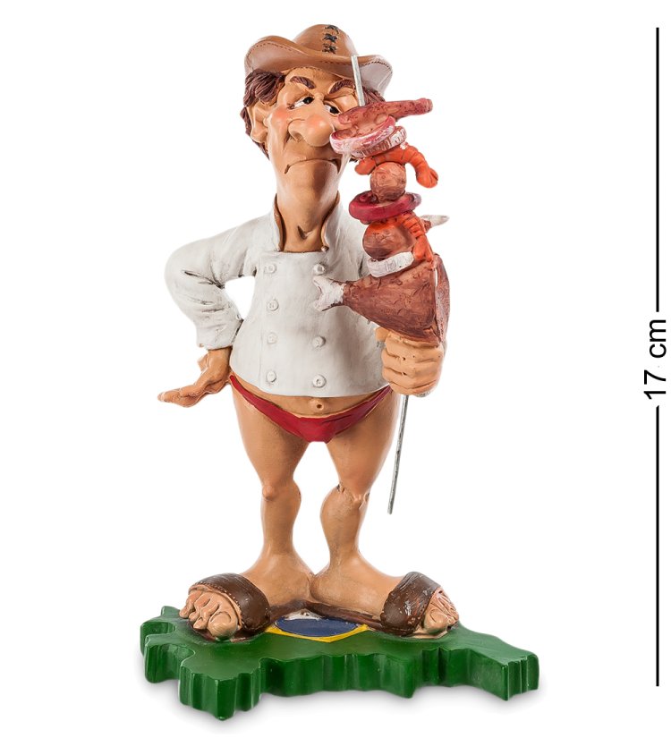 Фигурка Шеф-повар Бразилия The Comical World of Stratford RV-379