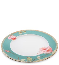 Блюдо с цветами из фарфора Роза