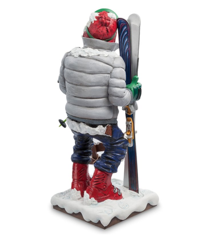 Статуэтка Лыжник на склоне горы - The Skier Forchino FO-85537, оборотная сторона