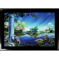 Картина Райская сказка c кристаллами Swarovski