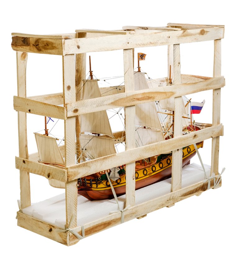 Модель корабля Фрегат Штандарт, фотография упаковки