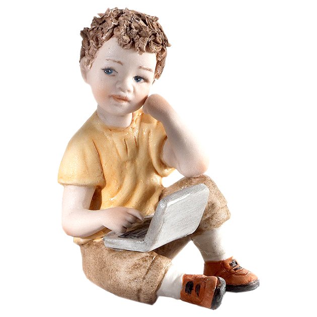 Фарфоровая Статуэтка кукла Линус