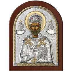 Икона Николай Угодник, Размер: 5х7 см