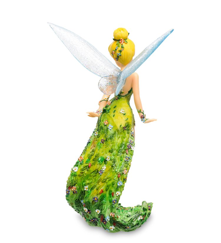 Статуэтка Фея Динь-Дилинь в зеленом платьице Disney Showcase, оборотная сторона