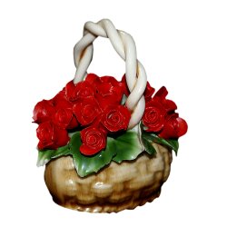 Фарфоровая статуэтка красные Розы