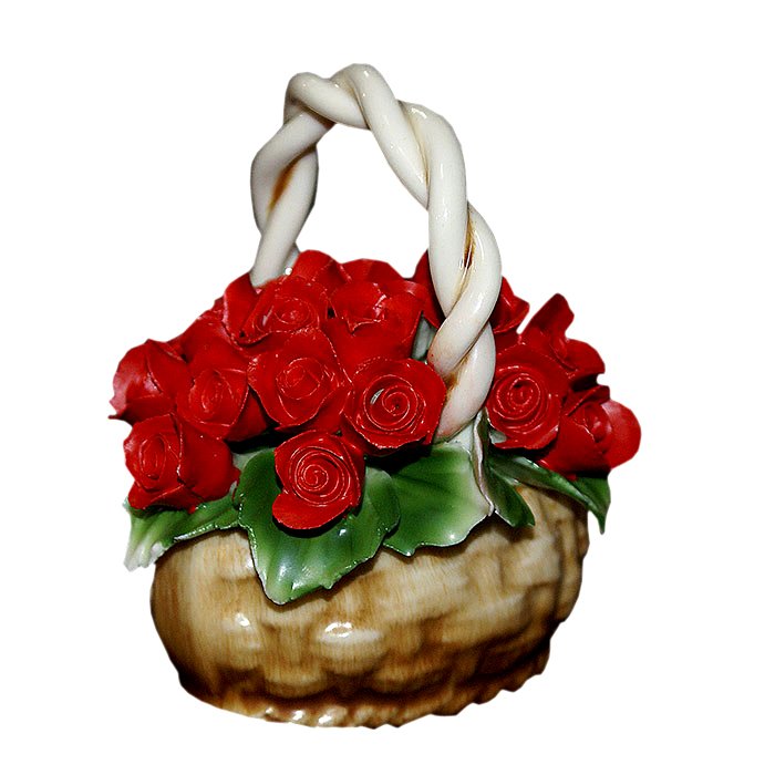 Фарфоровая статуэтка красные Розы
