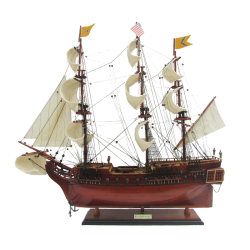 Модель парусного корабля Bon Homme Richard, США, 72 см