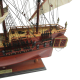Модель парусного корабля Bon Homme Richard, США, 72 см, фото кормы