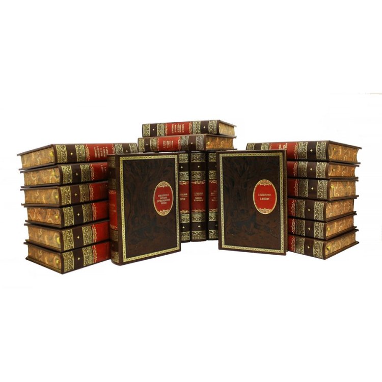 Книга кожаном переплете Библиотека мировой литературы для детей в 58 томах BG3333M, фотография 3