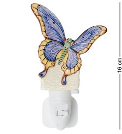 Ночной светильник из фарфора Бабочка