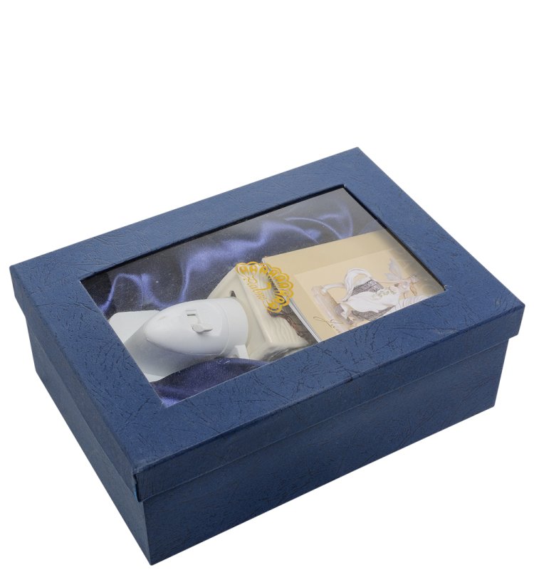 Ночной светильник из фарфора Бабочка Pavone JP-18/13, фотография коробки