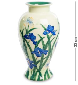 Настольная Ваза для цветов из фарфора Ирис