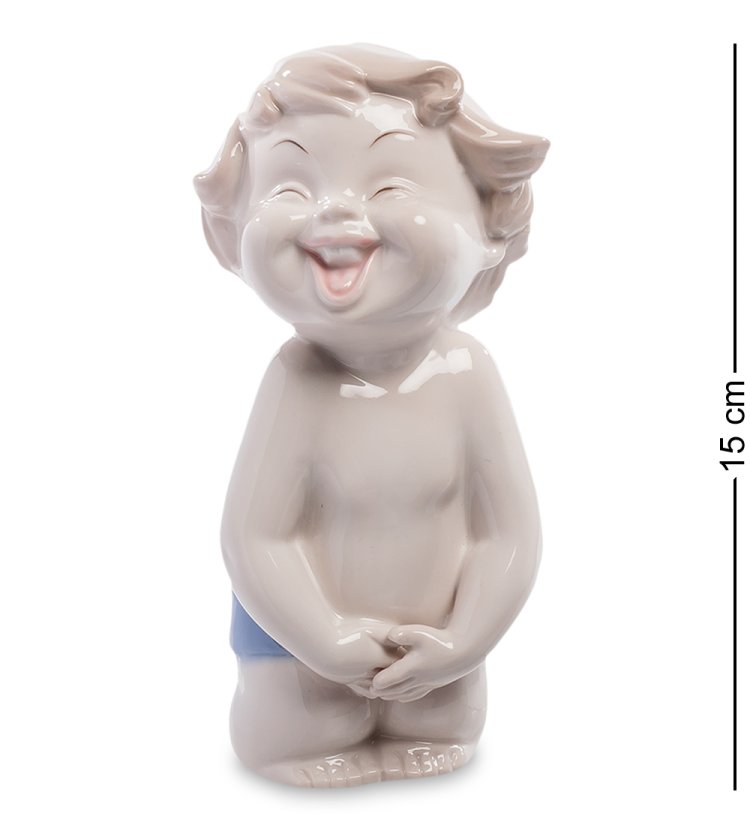 Фигурка из фарфора Счастливый Мальчик Pavone JP-242/ 8